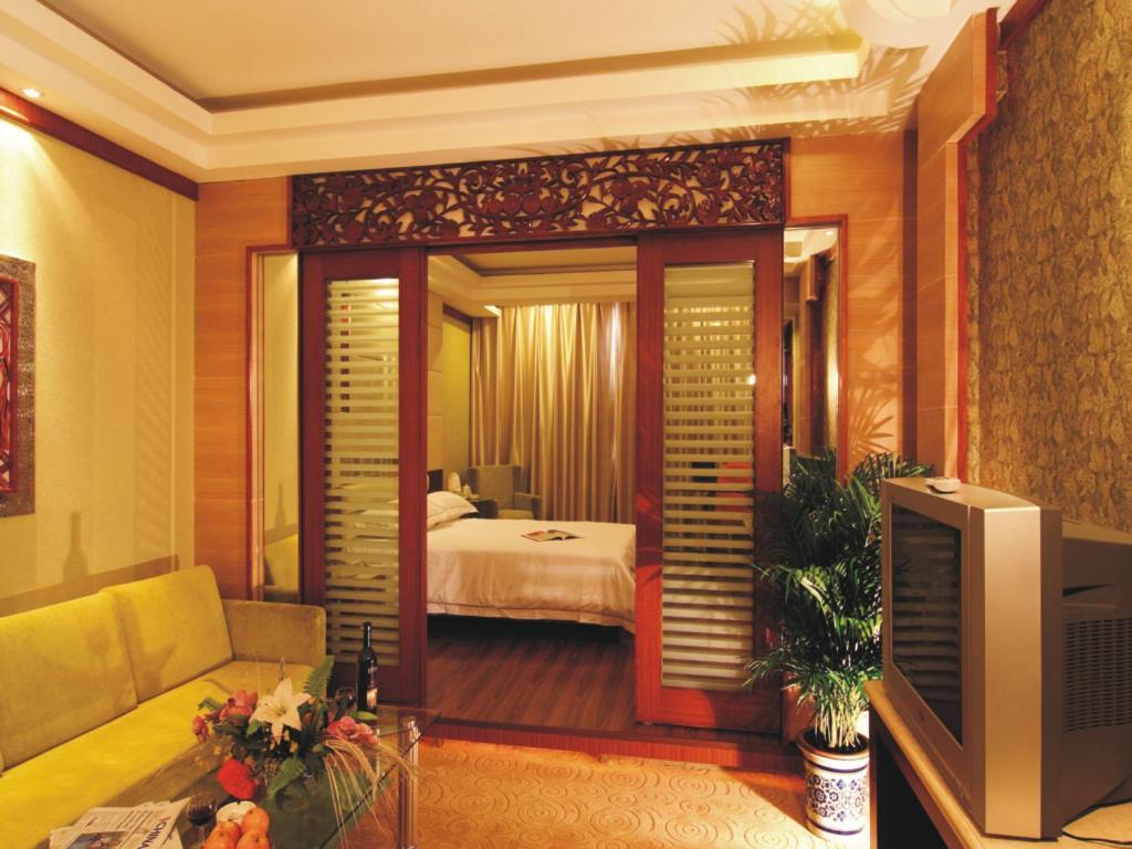 New Beacon Xinhang International Hotel Wuhan Zimmer foto